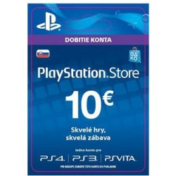 PlayStation Store dárková karta 10 €