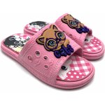 Gezar Cats dětské pantofle růžová – Zboží Mobilmania