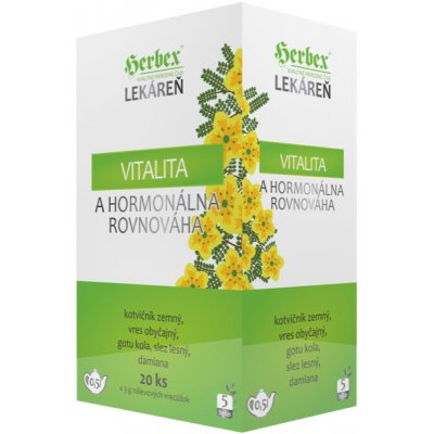 Herbex Lékárna VITALITA a hormonální rovnováha 20 x 3 g – Zbozi.Blesk.cz