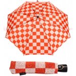 Doppler automatický deštník Magic Fiber Chess Paisley 7441465CP oranžová – Zboží Mobilmania