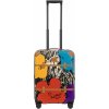 Cestovní kufr Bric`s Andy Warhol Cabin Trolley Black Flowers 40 l