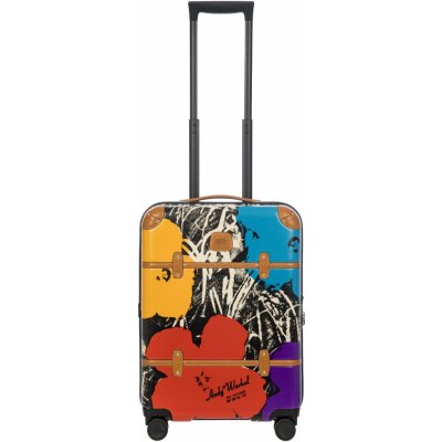 Bric`s Andy Warhol Cabin Trolley Black Flowers 40 l – Hledejceny.cz