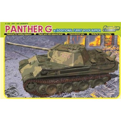 Dragon Panther G w/turret roof armor Model Kit tank 6913 1:35 – Zbozi.Blesk.cz