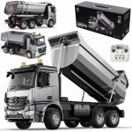 IQ models RC sklápěč Mercedes-Benz Arocs 1:20 šedá RC_97607 RTR 1:10 – Zboží Dáma