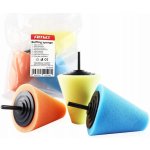 AMIO Pěnové leštící kotouče na disky, kuželové 3 ks | Zboží Auto