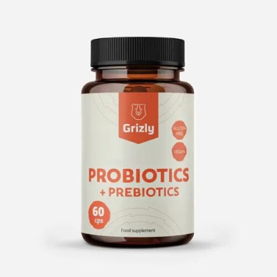 Grizly Probiotika & Prebiotika 6 x 60 kapslí – Hledejceny.cz