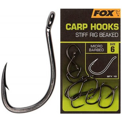 Fox Stiff Rig Beaked vel.6 10 ks – Hledejceny.cz