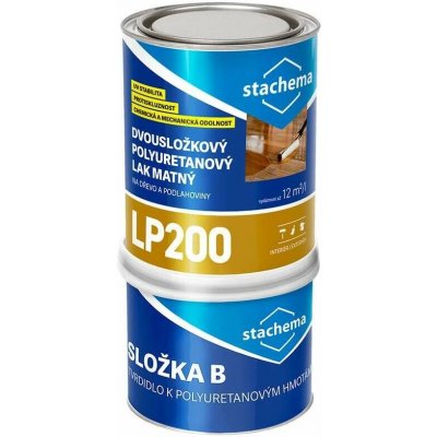 Lignofix polyueratanový dvousložkový lak 0,75 l mat – Sleviste.cz