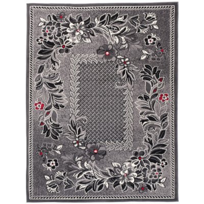 Makro Abra 7192B CHEAP Květy tmavě šedý – Zboží Mobilmania