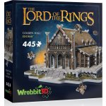 WREBBIT 3D puzzle Pán prstenů: Zlatá síň Edoras 445 ks – Zboží Mobilmania