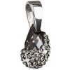 Přívěsky Evolution Group CZ Křišťálový přívěsek Swarovski Elements 39096.5 Silver night