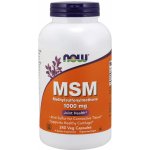 Now Foods MSM Methylsulfonylmethan 1000 mg 240 kapslí – Hledejceny.cz