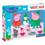 Clementoni MAXI Prasátko Peppa 23752 104 dílků – Hledejceny.cz