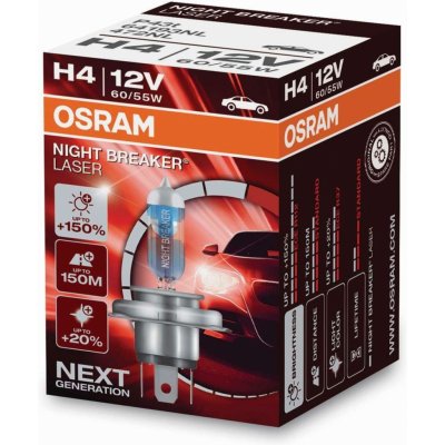 Osram Night Breaker Laser H4 P43t 12V 60/55W 64193NL | Zboží Auto