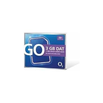 O2 GO SIM karta – 3 GB dat + 100 minut volání s pěkným číslem 720 578 028 – Hledejceny.cz