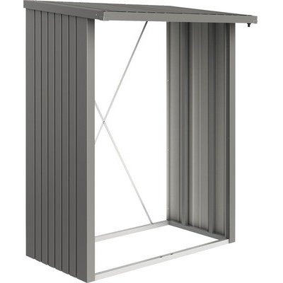 Biohort WoodStock 150 157 x 102 x 199 cm šedý křemen metalický – Zboží Dáma