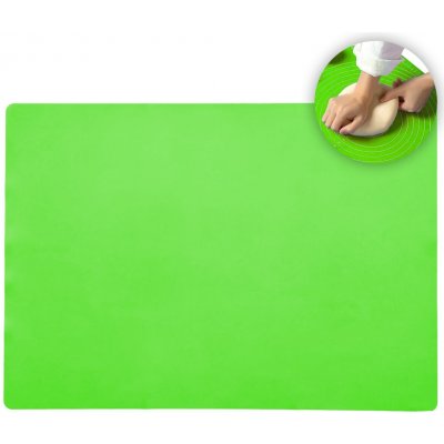 Perfect Home 97027 Silikonová podložka na těsto 64x45cm, zelená – Zboží Dáma