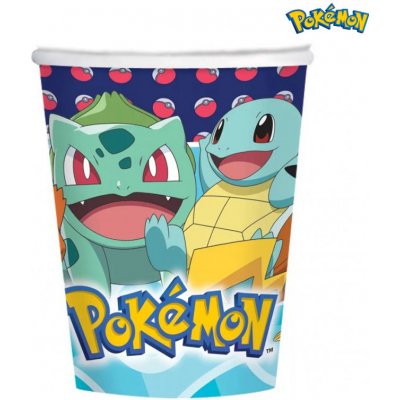 Amscan Papírové kelímky Pokemon 250 ml – Zboží Mobilmania