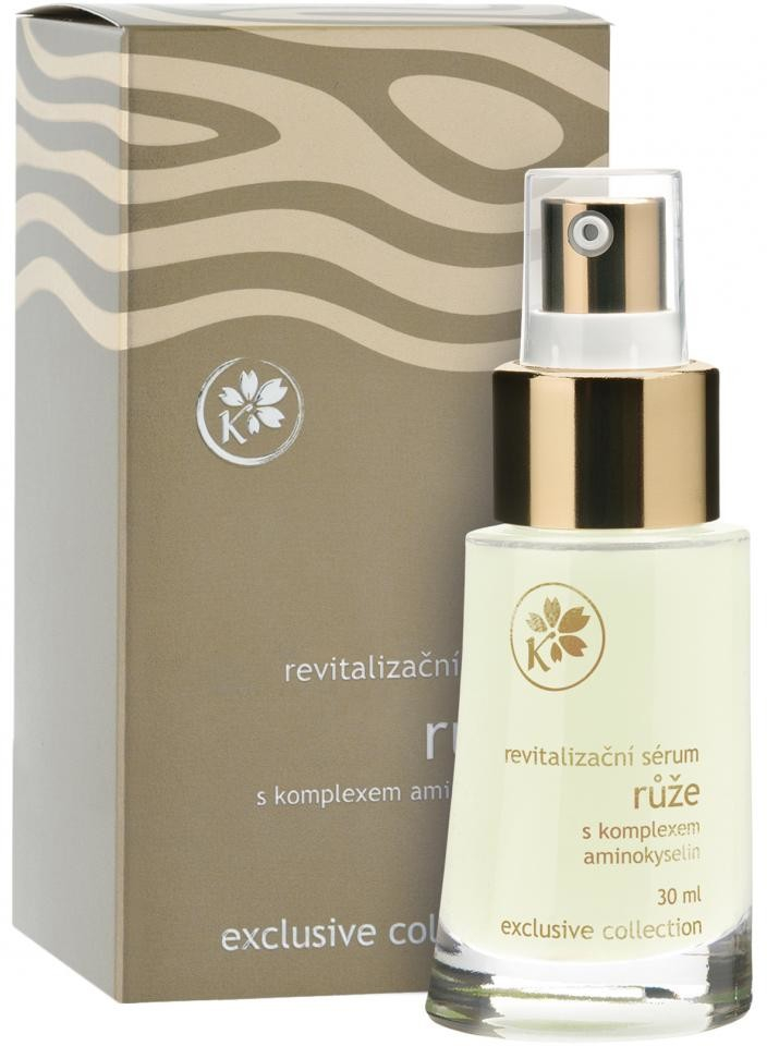 Atok revitalizační sérum Růže s komplexem aminokyselin 30 ml