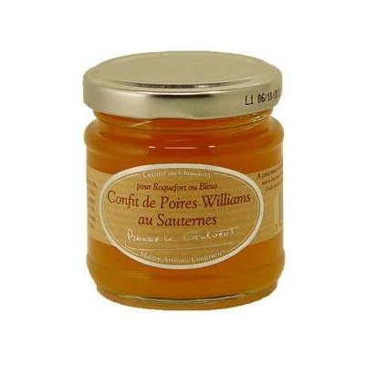 Marmeláda M. Artisan Confit de Poires Williams au Sauterne 100g - hrušky – Hledejceny.cz