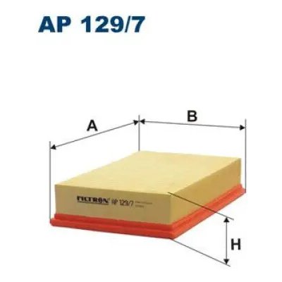 FILTRON Vzduchový filtr AP 129/7 – Hledejceny.cz