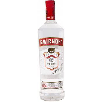 Smirnoff Red 1 l (holá láhev)