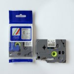 Brother TZ-M911 / TZe-M911, 6mm x 8m, černý tisk / stříbrný podklad - kompatibilní – Zboží Dáma