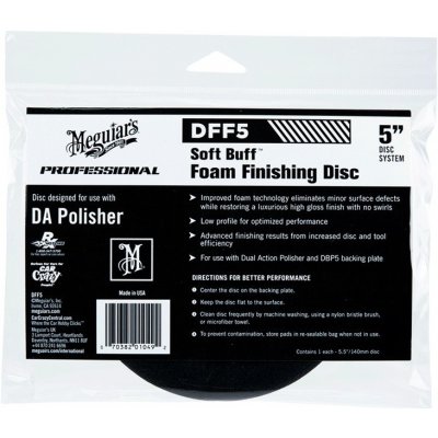 Meguiar's Soft Buff Foam Finishing Disc 5" – Zboží Mobilmania