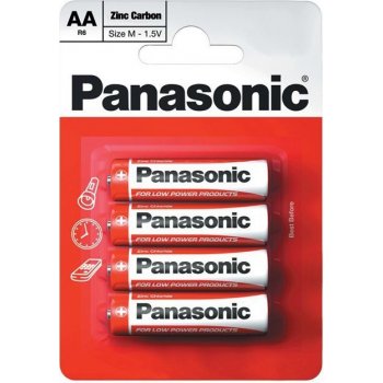 Panasonic Red Zinc AA 4ks 00133698