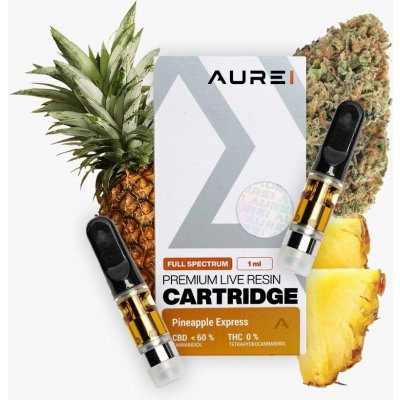 Aurei Group Pineapple Express CBD Cartridge – Zboží Dáma