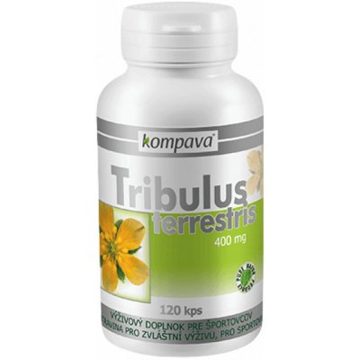 Kompava Tribulus Terrestris 120 kapslí x 400 mg – Zboží Mobilmania