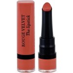 Bourjois Paris Rouge Velvet The Lipstick matná rtěnka 15 Peach Tatin 2,4 g – Hledejceny.cz