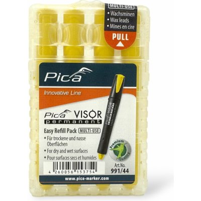 Pica tuhy náhradní pro Pica visor permanent 4ks v balení žluté 991/44 – Hledejceny.cz