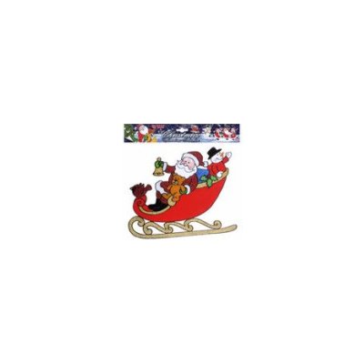 WIDMANN Vánoční dekorace na okno Santa Claus 30cm K – Hledejceny.cz