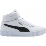 Puma Carina 2.0 Mid dámské kožené tenisky bílé – Sleviste.cz