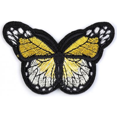 Prima-obchod Nažehlovačka motýl, barva 1 žlutá světlá – Zboží Mobilmania