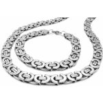 Steel Jewelry souprava PÁNSKÁ MASIVNÍ Chirurgická ocel SET231165 – Zboží Dáma