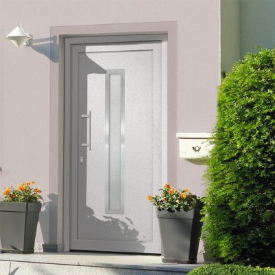 VidaXL Marketos Vchodové dveře bílé 98 x 200 cm – Hledejceny.cz