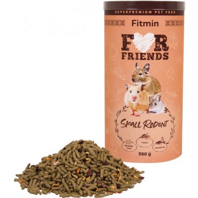 Dibaq Fitmin For Friends granule pro křečky a malé hlodavce 500 g – Hledejceny.cz