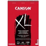 Canson Papír na olej a akryl XL Oil & Acrylic blok A3 290 g, 30 listů – Zboží Dáma