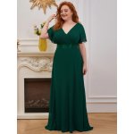 Ever Pretty večerní a společenské šaty EP09890-5 lahvově zelená – Zboží Mobilmania