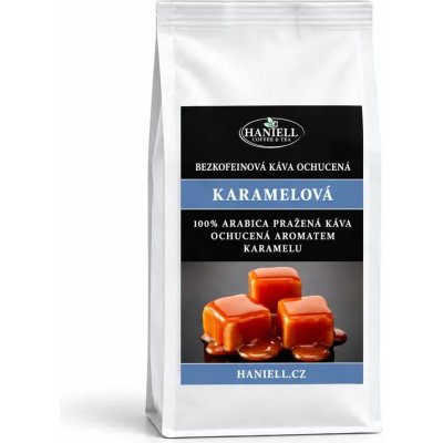 Haniell Bezkofeinová Karamelová zrnková 0,5 kg – Hledejceny.cz