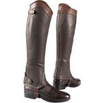 Equi-Theme Kožené minichapsy Elite hnědé – Zboží Dáma