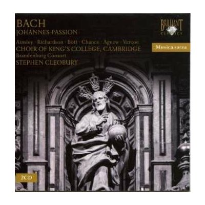 Bach,j.c. Choir Of King's College Cambridge - St John's Passion CD – Hledejceny.cz