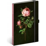 Kateřina Winterová Notes Růže linkovaný 13 x 21 cm – Zboží Živě