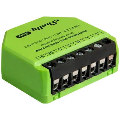 Shelly Dimmer Gen3 stmívací modul bez nutnosti neutrálního vodiče (WiFi) SHELLY-DIMMER-GEN3 – Hledejceny.cz