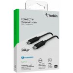 Belkin INZ002BT2MBK Thunderbolt 4 (USB-C/USB-C konektor) až 100W, 2m – Hledejceny.cz