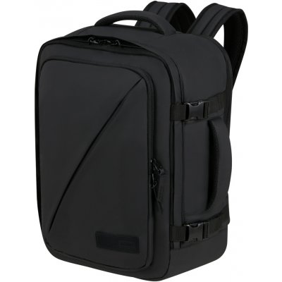 American Tourister TAKE2CABIN Batoh Puff Černá 26.5 l – Zboží Mobilmania