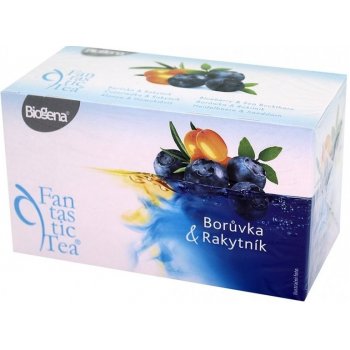 Biogena Ovocno bylinné čaje Fantastic Tea Borůvka & rakytník 20 x 2 g