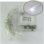 Baterie Centrum LED řetěz 20xLED/2 funkce 2,4m studená bílá P492 – Hledejceny.cz